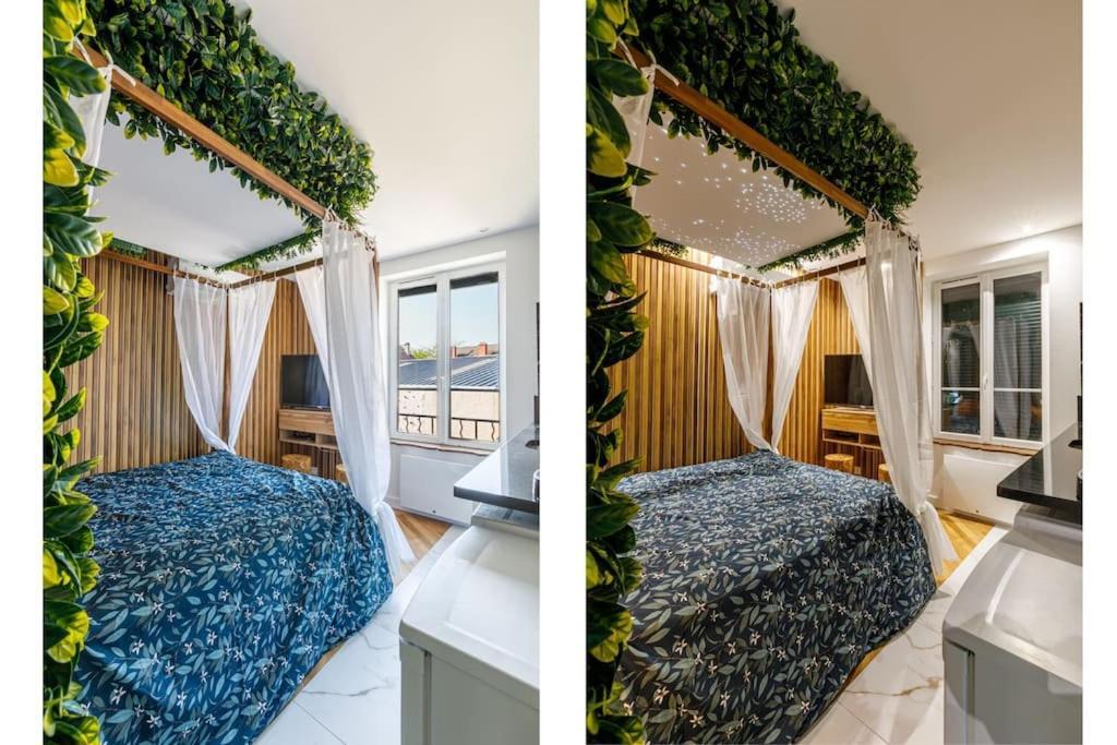 Proche Paris - Style Bali 350 M Gare Mantes Apartment Exterior photo